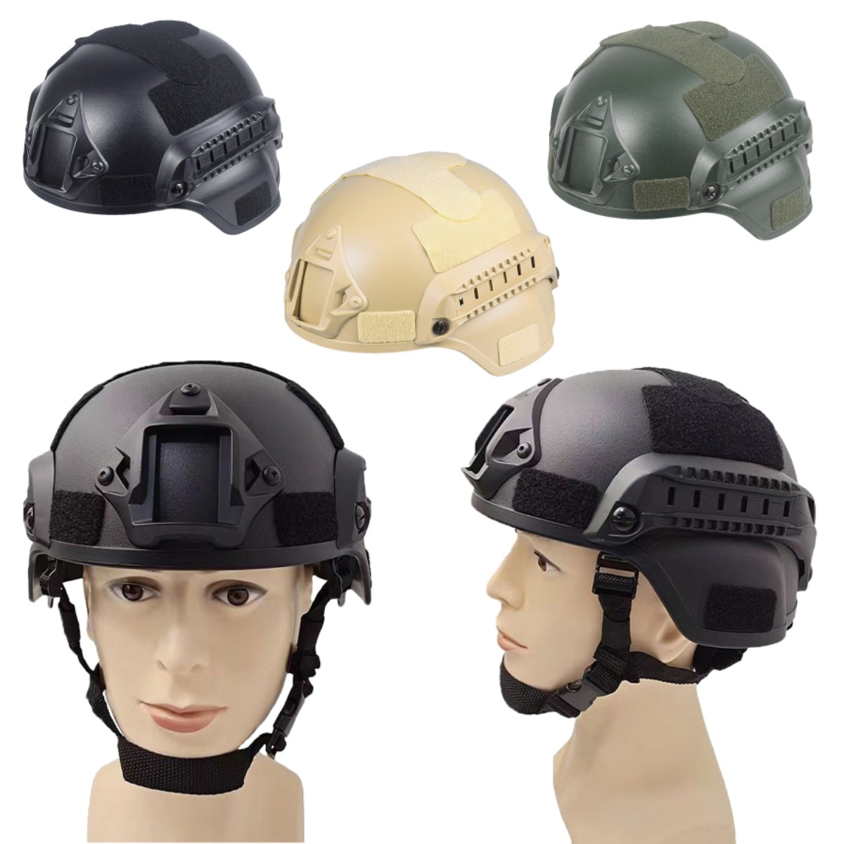 Cycling Gear And Equipment - Тактический шлем MICH2000 Softair MH, тактический