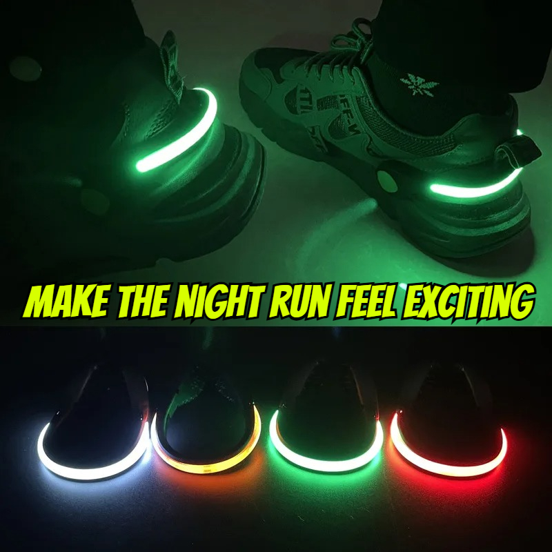 Cycling Shoe Covers - Ночные светодиодные фонарики для обуви, светящиеся