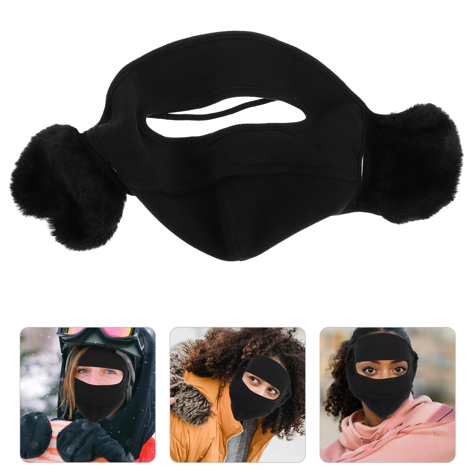 Cycling Gear For Cold Weather - Зимняя маска для лица и ушей,