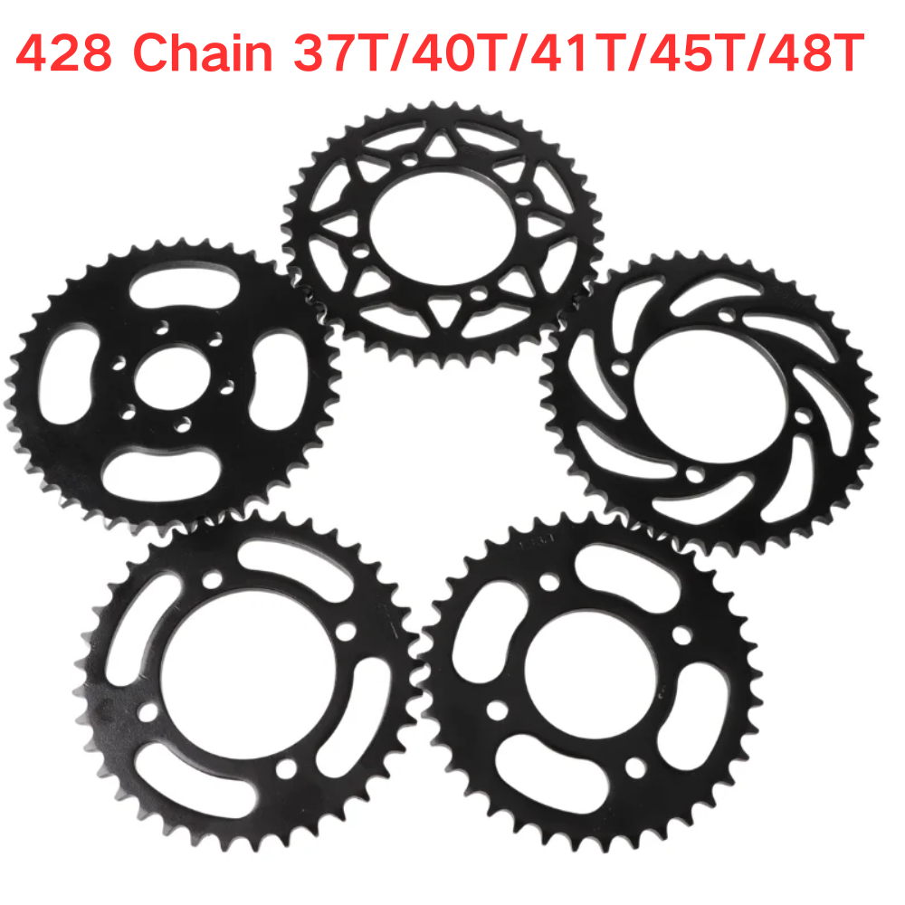 Cycling Quads - Задняя звездочка 428 Link 37T/40T/41T/45T/48T для