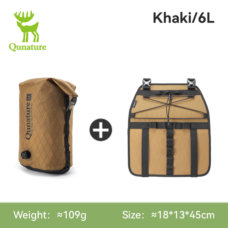 Cycling Gear Pouch - Qunature 6/12L Байкпакинг: лёгкий подвесной водонепроницаемый