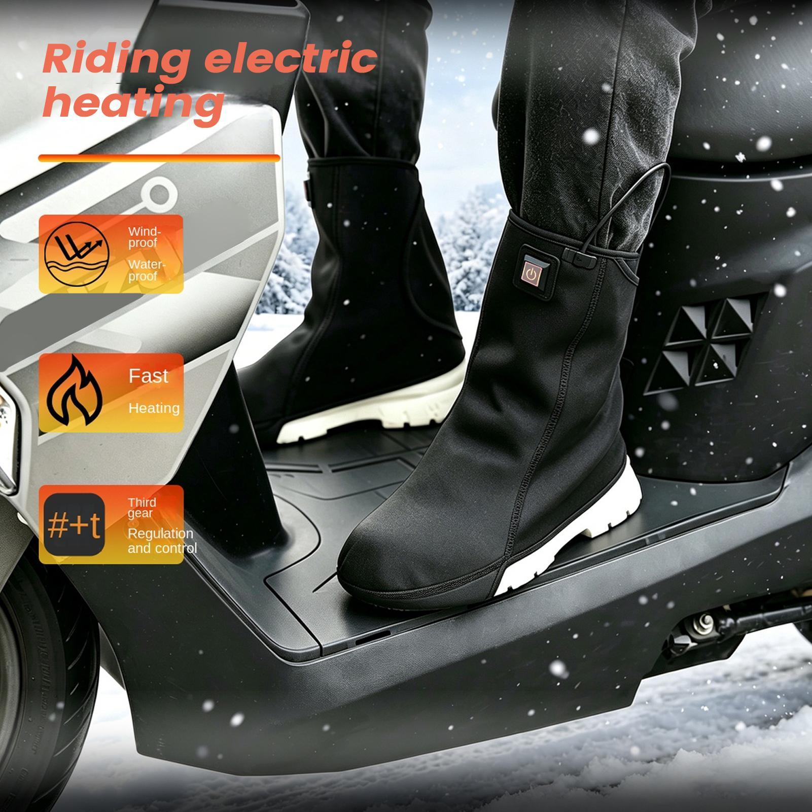 Cycling Shoe Covers - Теплые велосипедные накладки на обувь с
