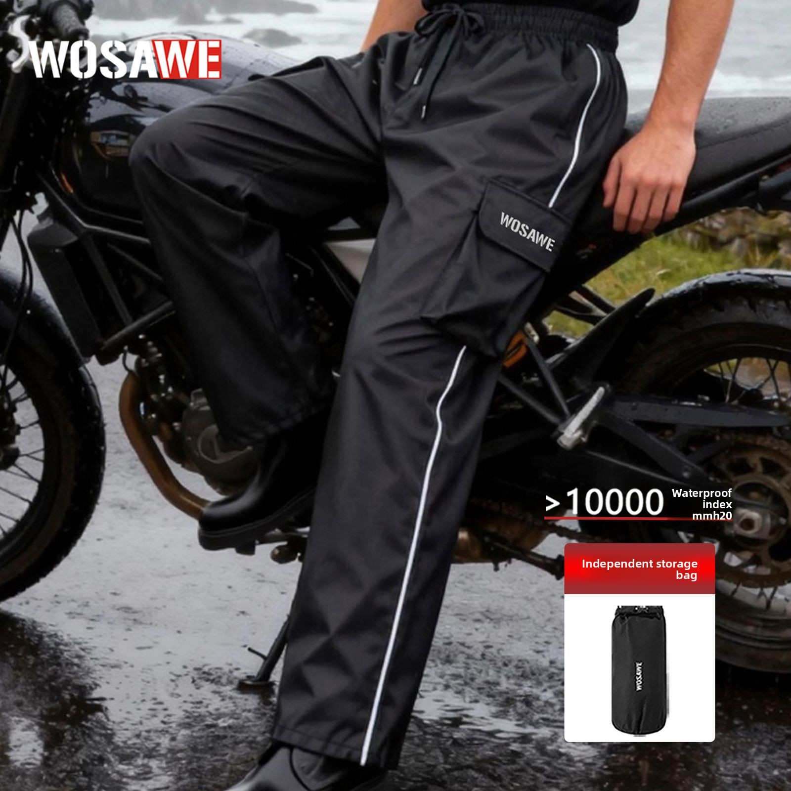 Водонепроницаемые штаны WOSAWE – обзор и цена Cycling Shoe Covers