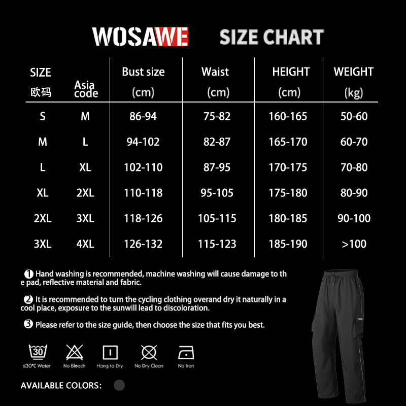 Водонепроницаемые штаны WOSAWE – обзор и цена Cycling Shoe Covers