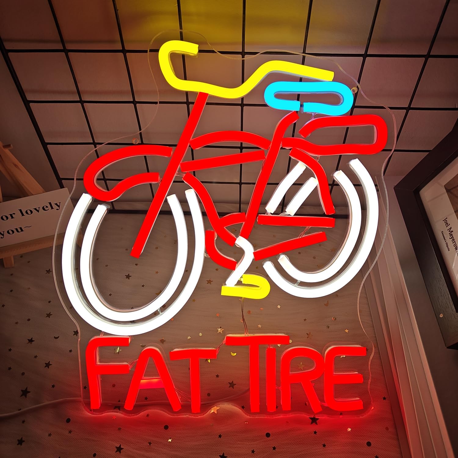 Светодиодная неоновая вывеска  – обзор и цена Cycling Gear Shop
